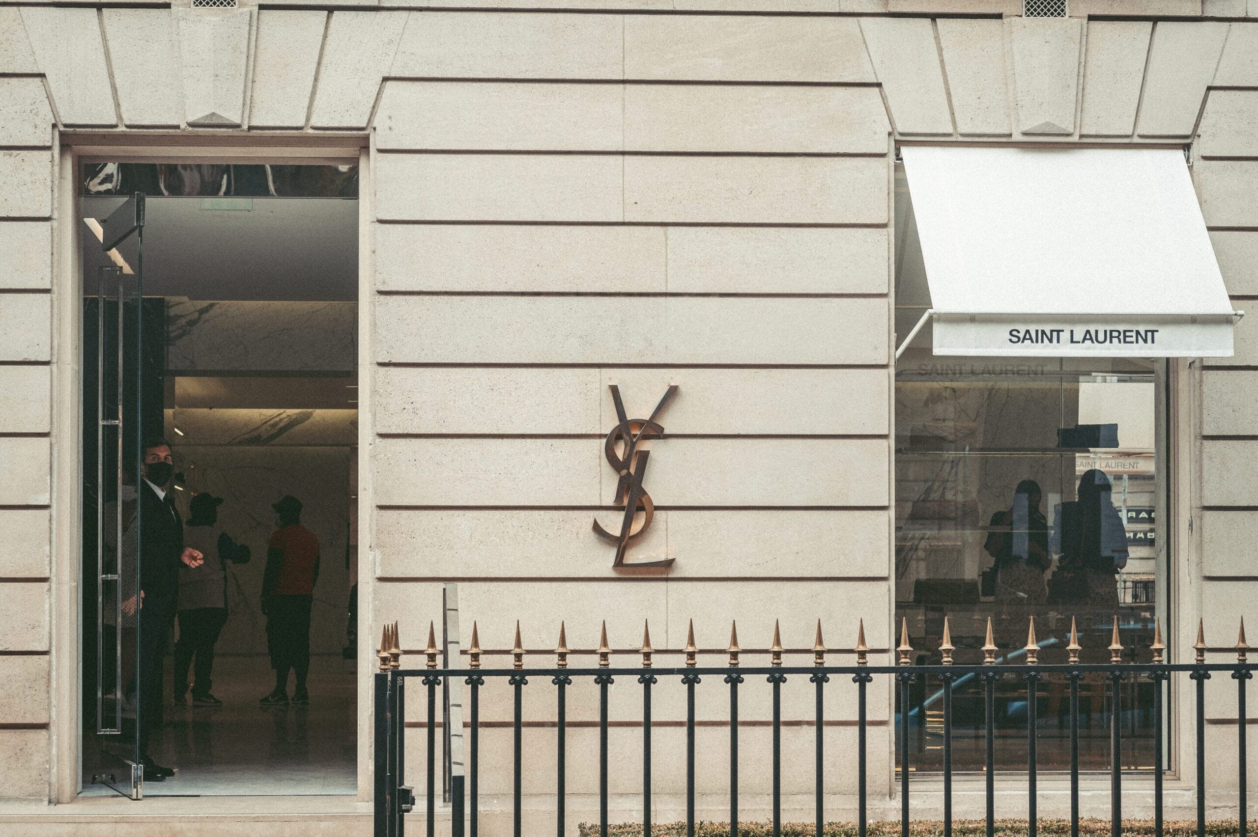 Saint Laurent Avenue Montaigne Luxury Flagship Boutique in Paris for the Rich and Famous
