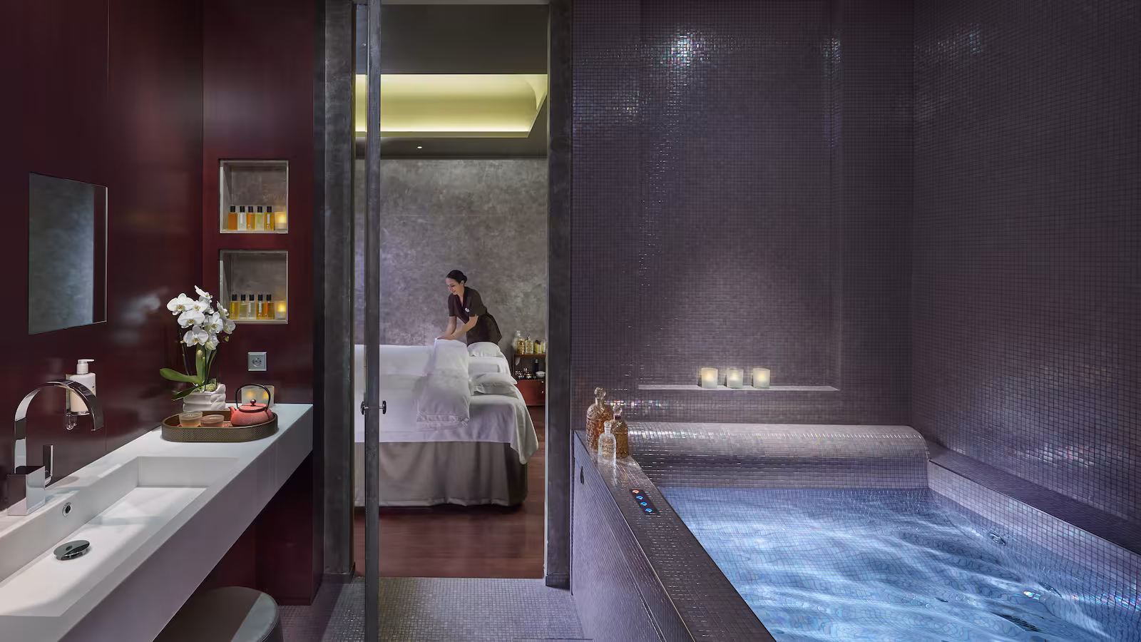 The Mandarin Oriental Spa in Paris