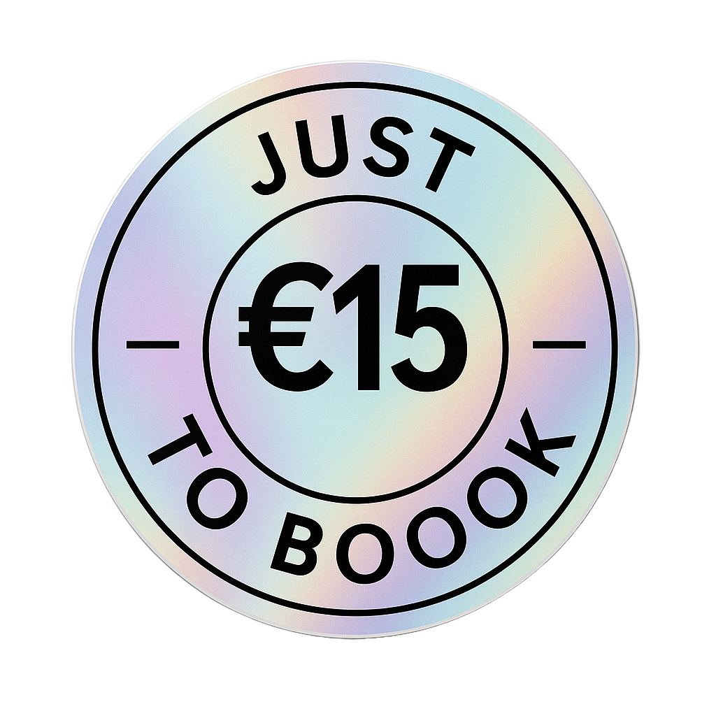 €15 Booking Badge