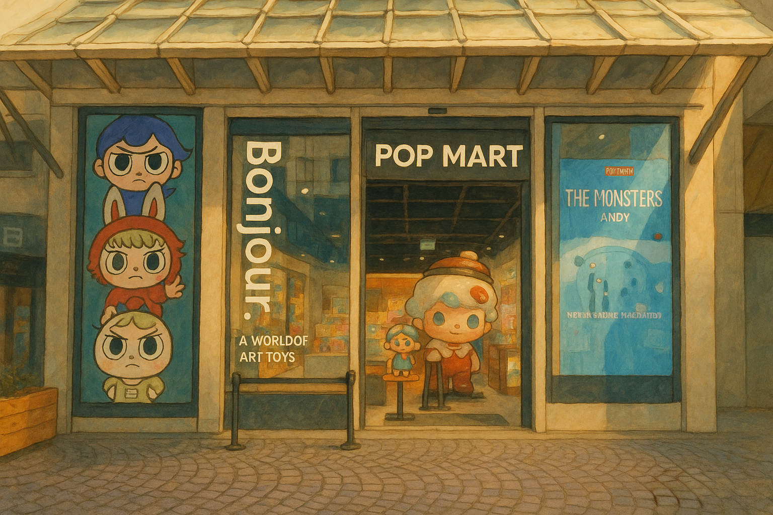 Pop Mart Châtelet Paris – Labubu store at Forum des Halles 2025