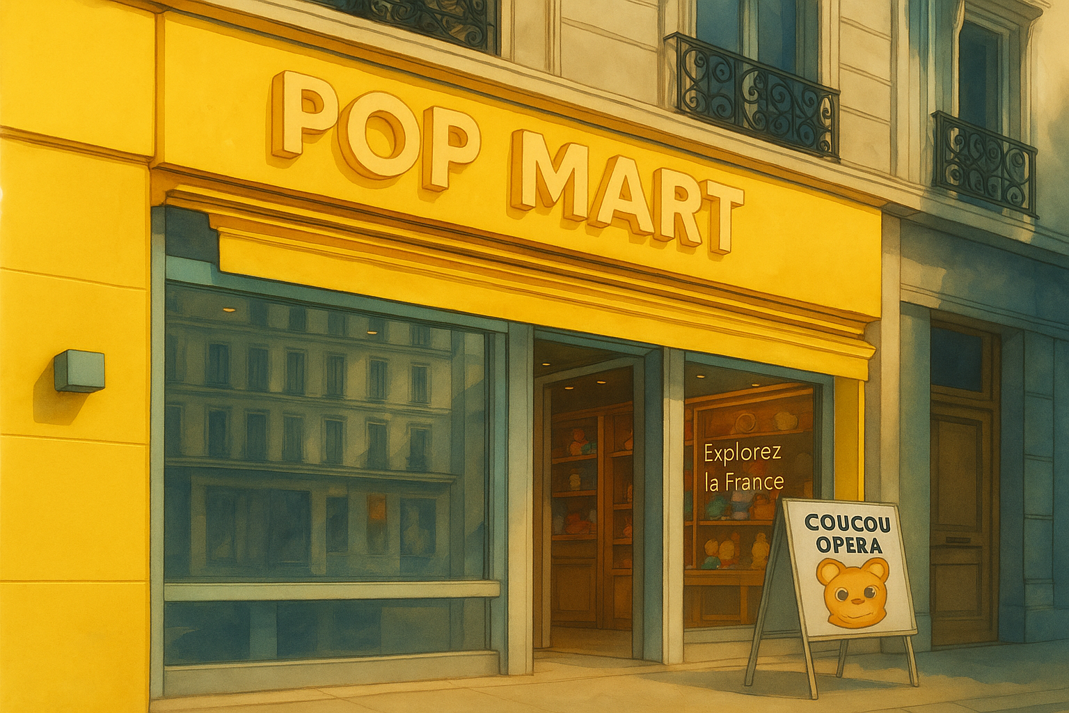Pop Mart Opéra Paris – Labubu store near Palais Garnier 2025